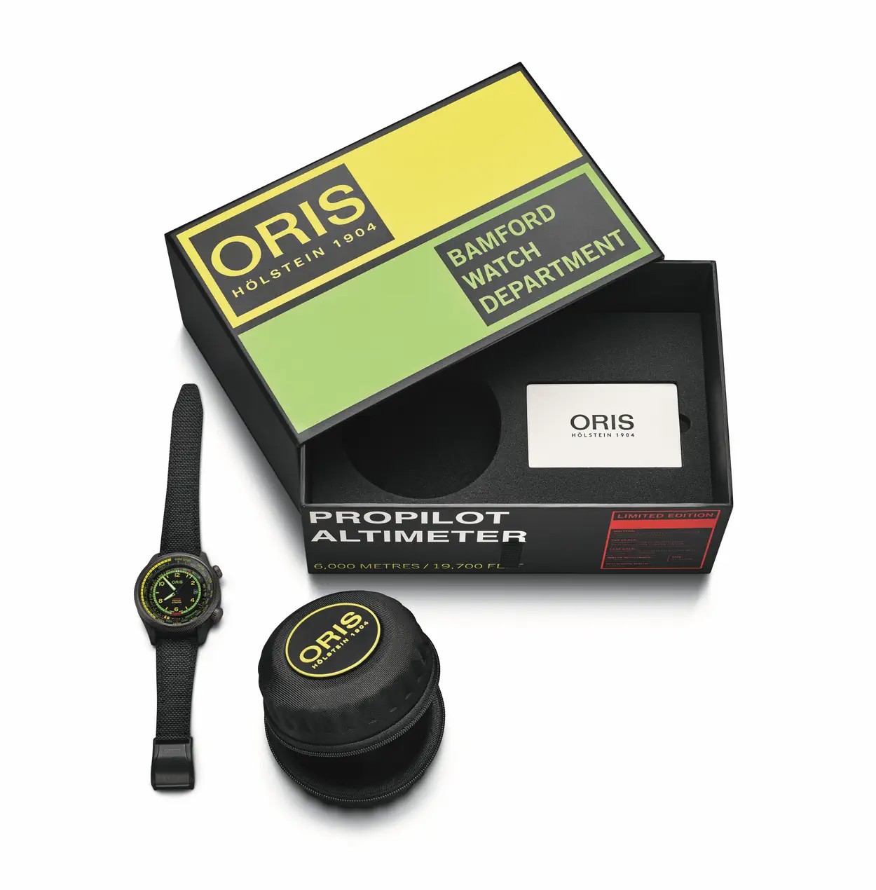 ORIS  Мужские швейцарские часы, автоматический механизм, титан, 47 мм